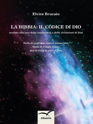 cover image of La Bibbia--il codice di Dio